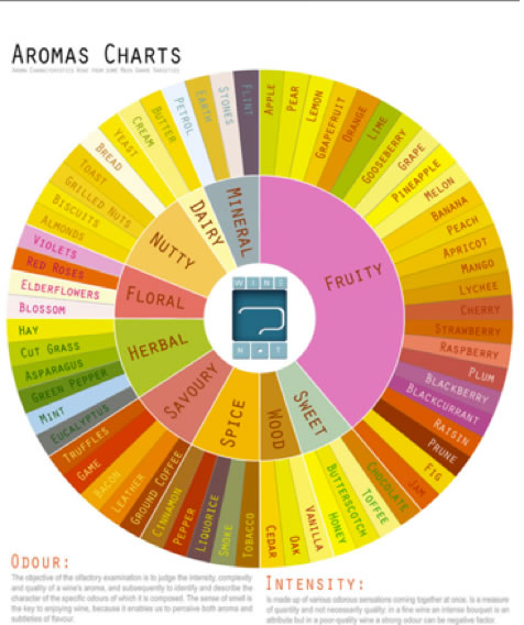 roue des ar&ocirc;mes