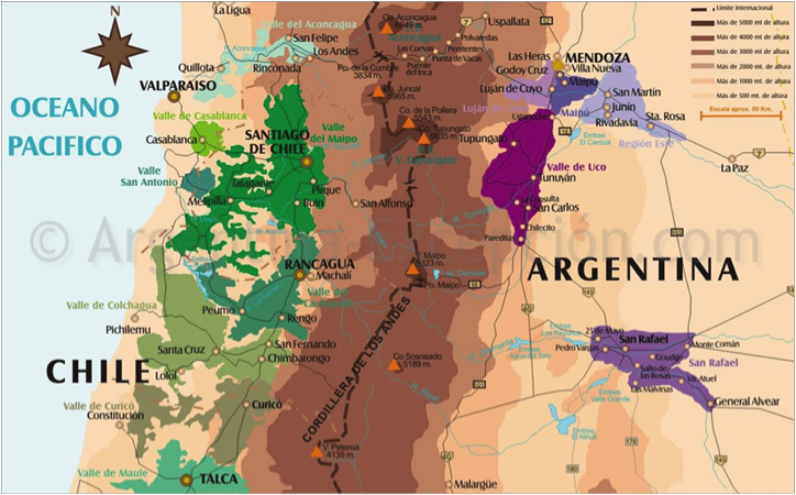 carte ARgentine